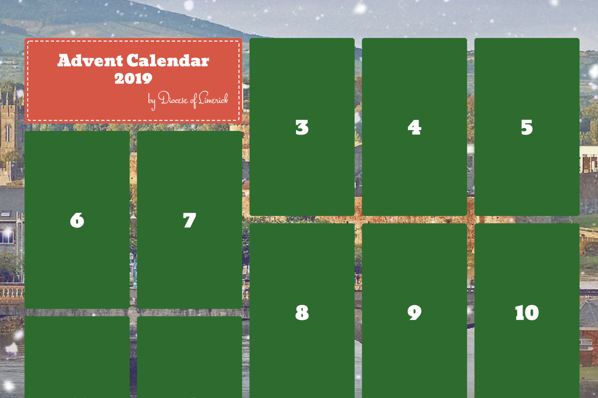Our Advent Calendar is now live!