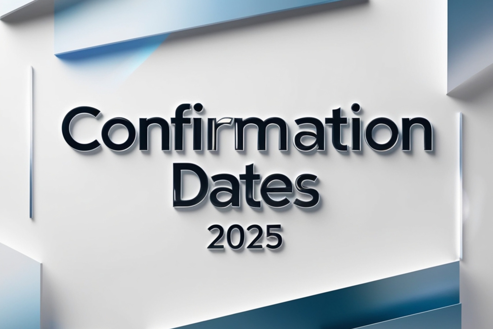 Confirmation Date 2025...