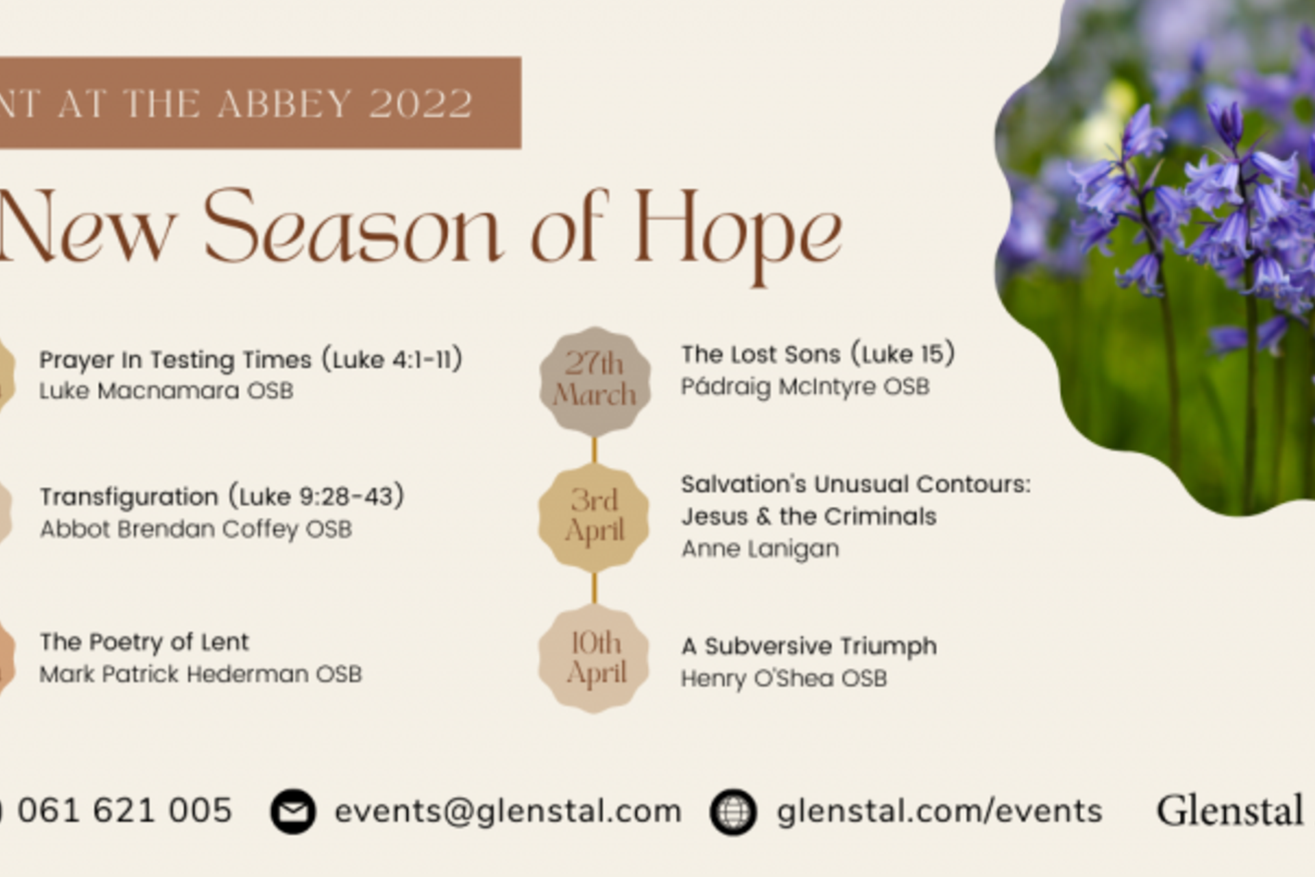 Lent at the Abbey 2022