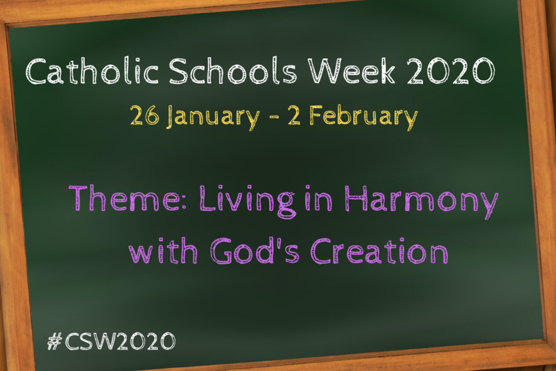 New audio and Resources for Friday of Catholic Schools Week 2020