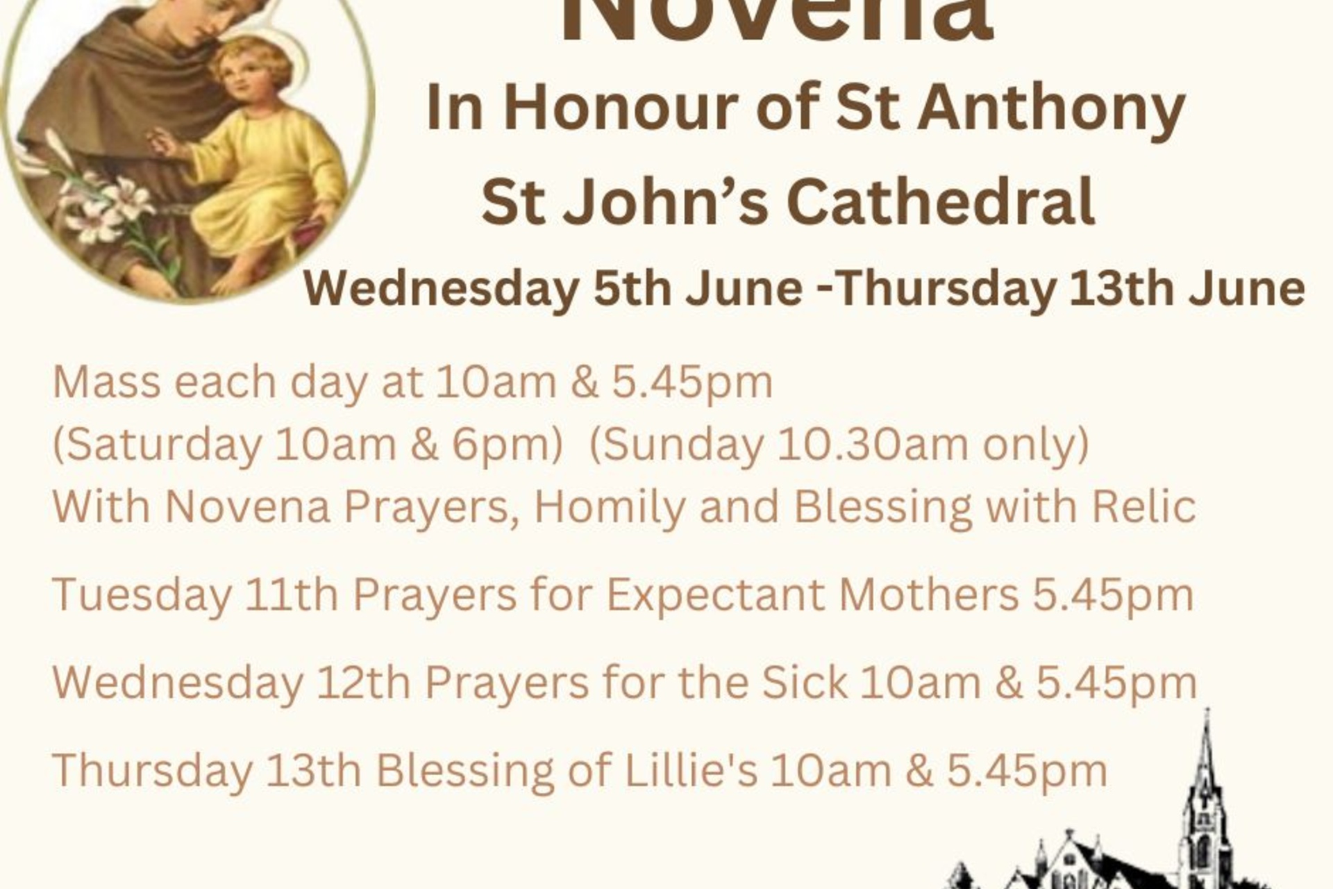 NOVENA In Honour of St Anthony
